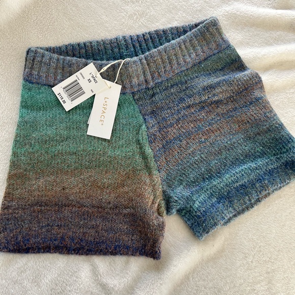 L*SPACE ZOE SHORT - BLUE OMBRE NWT XS - Picture 5 of 9